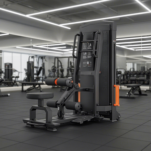 Máquina de Empuje de Cadera de Pie, Equipo de Entrenamiento de Fuerza Profesional con Pesas, para Entrenamiento Comercial - Product Image 1