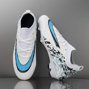 Zapatillas de fútbol con tacos largos para hombre y mujer, para entrenamiento y competición, para jóvenes y estudiantes de secundaria - Product Image 1