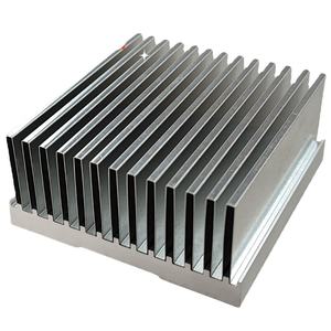 Radiateur en alliage d'aluminium usiné CNC personnalisé pour l'exportation, conception à dents fines pour dissipateur thermique électronique, ordinateur, téléviseur, lampe LED - Product Image 1