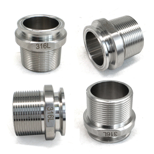 Bộ Chuyển Đổi Kẹp Ba Đầu Cái Npt Bsp 304 316 Bằng Thép Không Gỉ 1/4 1/2 1 Inch Bộ Chuyển Đổi Khớp Nối Ống Lắp Nhanh - Product Image 1