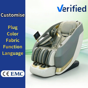 Fauteuil Zéro Gravité 4D en Cuir PU de Luxe, Haute Qualité, Commande Vocale, Suivi Intelligent, Certifié CE, ZP-189, Personnalisable - Product Image 1