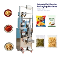 Multifunctionele verpakkingsmachine automatische snack noten koffiepoeder zakjes weegschaal