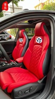 Accessoires intérieurs de voiture sur mesure pour housses de siège en cuir pour Audi A4 A5 A6 A3 Q5 Q7 TT A7 Q3 A1 Q4 Q6
