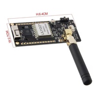 Carte de développement Lora32 V2.1 ESP32 avec modules sans fil Wifi OLED de 0,96 pouce, carte assemblée