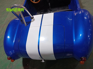 Luxury Mini Roadsters 2200w Electric Shelby AC <strong>Cobra</strong> 3/4 Scale Pedal Car, Top Speed 50KM/H - Product Image 6
