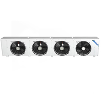 Évaporateur Commercial Grande Taille Personnalisé pour Chambre Froide, Haute Puissance, 4 Ventilateurs, Unité Réfrigérante à Serpentin, Congélateur à Refroidissement Rapide, Évaporateur Refroidi par Air