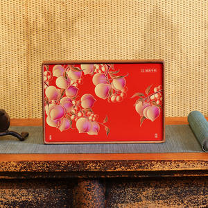 Peinture artistique classique en laiton couleur pêche, cuite <span class=keywords><strong>à</strong></span> haute température, <span class=keywords><strong>pour</strong></span> salon, <span class=keywords><strong>chambre</strong></span> et entrée, cadeau de festival en gros - Product Image 2