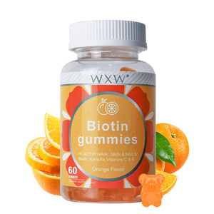 Gummies de biotina de alta calidad, gomitas de colágeno, vitaminas para el cabello, gomitas de biotina para la piel y las uñas del cabello - Product Image 1