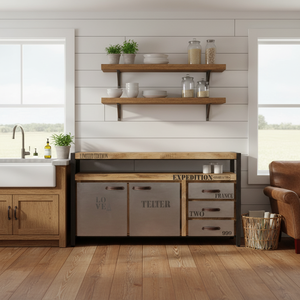 Direct Wholesaler Office Furniture Solid Wood Living Room Cabinets Metal Crafts Legs <b>Storage</b> <b>Box</b> <b>Drawers</b> for Home Farmhouse Use - Product Image 3