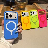 Coque en silicone liquide colorée personnalisable, nouvelle couleur, très vendue, pour iPhone 18 17 Pro Max, antichoc magnétique puissant
