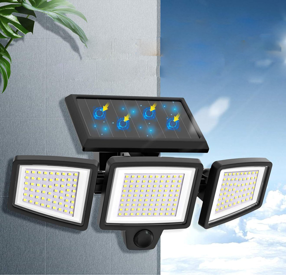 LED Solar Lights Waterproof Landscape Wireless Remote Control Solar Induction Led Garden Light