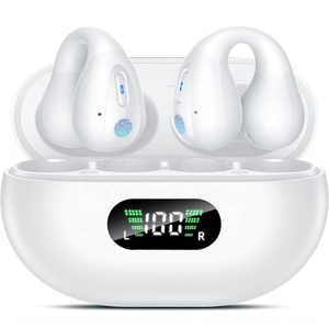 Auriculares Deportivos con Clip para la Oreja YYK-Q80 con Pantalla Digital, Resistentes al Agua IPX-5 y Batería Integrada de 300 mAh para Entrenamiento - Product Image 1