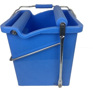 <span class=keywords><strong>Cubo</strong></span> de Plástico Resistente para Trapeador <span class=keywords><strong>con</strong></span> <span class=keywords><strong>Pedal</strong></span> y Escurridor - Product Image 4