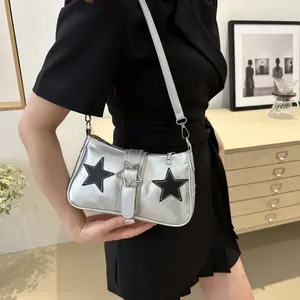 Bolso de Hombro Estilo Y2K para Mujer, Bolso de Cuero PU, Bolso de Mano Moderno para Mujer - Product Image 5
