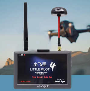 ราคาขายส่ง Hawkeye Little <span class=keywords><strong>Pilot</strong></span> <span class=keywords><strong>4</strong></span> 5.8GHZ 48CH พร้อม DVR ในตัว แบตเตอรี่ในตัว ตัวรับสัญญาณคู่ จอภาพ LED FPV ความละเอียด 800X480 สำหรับโดรนแข่ง - Product Image 5
