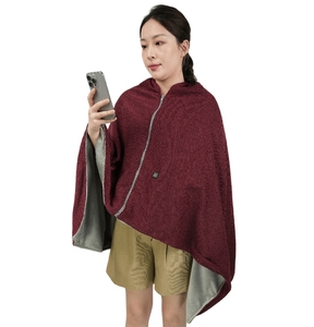 Couverture chauffante alimentée par USB Portable <span class=keywords><strong>sans</strong></span> <span class=keywords><strong>fil</strong></span> Poncho <span class=keywords><strong>chauffant</strong></span> Wrap électrique portable <span class=keywords><strong>chauffant</strong></span> épaule Wrap lavable - Product Image 3