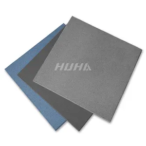 Pack of 4pcs 0.59" Thick Heavy Duty Rubber Tiles for Playground/Outdoor Gym/Sport Floor/Backyard Play Area, Safety Rubber Paver