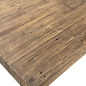 Mesa de Comedor Rectangular de Madera Maciza Estilo Vintage con Capacidad para 6 Personas - Product Image 2