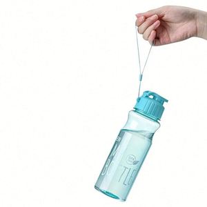 550ml Eco-Friendly Durable Reusable PET Sports Water <b>Bottle</b> Large Capacity Transparent Portable Outdoor Camping Gift Classic - Product Image 3