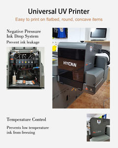 طابعة UV مسطحة أوتوماتيكية 60 سم A1 24 بوصة 6090 مع رأس طباعة I3200 XP600 TX800 <span class=keywords><strong>2</strong></span> <span class=keywords><strong>3</strong></span> للطباعة المباشرة على حافظات الهواتف الكريستالية الشفافة - Product Image 5