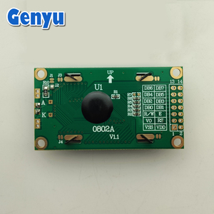 STN màu xanh <span class=keywords><strong>LCD</strong></span> <span class=keywords><strong>8x2</strong></span> <span class=keywords><strong>LCD</strong></span> hiển thị nhân vật 8 ký tự 2 dòng <span class=keywords><strong>COB</strong></span> <span class=keywords><strong>LCD</strong></span> module - Product Image 3