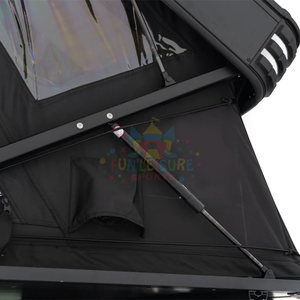 <span class=keywords><strong>Prix</strong></span> usine tenda da tetto 4x4 <span class=keywords><strong>Camping</strong></span> tente de toit à coque dure pour voiture Rtt 4 personnes tente de toit en aluminium tente de toit de voiture - Product Image 4