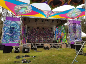 520x760mm NHÔM VUÔNG Spigot giàn/nhiệm vụ nặng nề Bạc âm thanh và ánh sáng giàn/Sử dụng cho các bên khác nhau triển lãm thương mại - Product Image 4