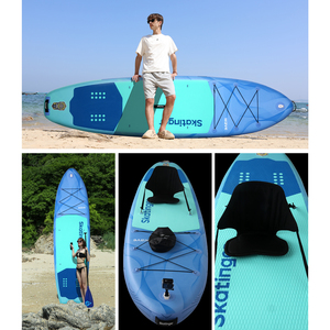 Skatinger 2026 Nouveau style Planche à pagaie gonflable SUP en tissu Drop Stitch 11'6'' avec <span class=keywords><strong>pompe</strong></span> - Product Image 6