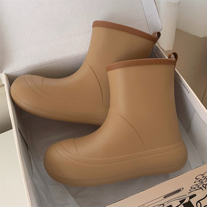 Sapatos de chuva ao ar livre impermeáveis estilo coreano INS para mulheres Soft Sole Fashion Casual Summer Water <span class=keywords><strong>Boots</strong></span>, estilo pai-filho - Product Image 5