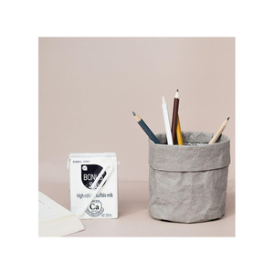 Creative DuPont paper office pen holder, customizable, Nordic minimalist style <b>storage</b> box, desktop <b>makeup</b> brush <b>storage</b> box. - Product Image 5