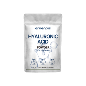 กรีนพาย วิตามินเกรดอาหารโมเลกุล สำหรับผิวขาว ผงกรดไฮยาลูโรนิก ขายส่งจำนวนมาก - Product Image 1