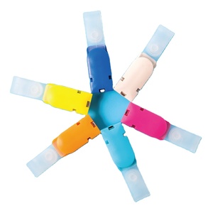 Porte-badge en plastique UHOO <span class=keywords><strong>pour</strong></span> employés, clips en plastique <span class=keywords><strong>pour</strong></span> l'attache de cartes d'identité - Product Image 2