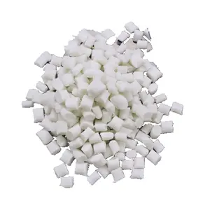 The best-selling bottle grade polyester sliced pet plastic pellets are used to make blow molded pet pellets for water/oil bottle