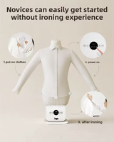 Sèche-linge de voyage portable, machine à repasser pliable, 1400W, défroisseur automatique avec prise universelle pour les voyages d'affaires