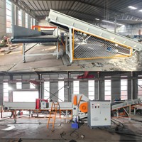 Broyeur de plastique à simple boîte de vitesses haute efficacité 90 %, déchiqueteur de déchets plastiques pour le recyclage du PET, PP, PE, PVC, prix usine