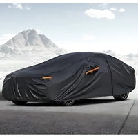 Housse de voiture universelle, accessoires de voiture imperméables, protection contre le vent, protection solaire, protection contre les intempéries, protection contre les rayures, protection extérieure