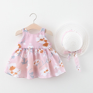 Vestito Estivo per Neonati in Cotone con Stampa Floreale, Abito di Alta Qualità per Bambini, Prodotto di Tendenza - Product Image 4