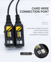 Balun vidéo passif simple à paire torsadée pour moniteur, connecteur BNC AHD/CVI/TVI, UTP CAT5/5E/6, 5MP/8MP HD, le plus vendu