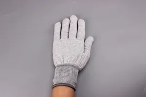 Fabriek Groothandel Cleanroom Werk Handschoen Antistatische Esd Koolstofvezel Handschoenen Voor Industriële Arbeidsbescherming Handschoenen