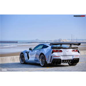 DarwinPRO Chắn Bùn Trước Rộng Hơn Bằng Sợi Thủy Tinh Cho Chevrolet Corvette C7 Z51 - Product Image 2
