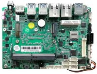 Placa base de grado industrial de 3,5 pulgadas, soporte de entrada de 9 ~ 36V, 2 * LAN/6 * COM/8 * USB, disco duro IDE de canal de memoria único