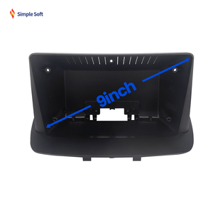 Sortie d'usine 9 pouces Kit de panneau de voiture cadre Kit de cadre Radio Android pour 2018-<span class=keywords><strong>2021</strong></span> <span class=keywords><strong>MEGANE</strong></span> 3 - Product Image 2