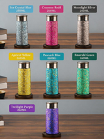 Mug de voyage en titane pur de qualité supérieure avec infuseur à thé, couvercle anti-fuite, logo personnalisé, bouteille d'eau portable, vente en gros