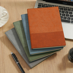 Cuaderno Creativo con Diseño de Empalme, Agenda de Oficina, Papel Daolin de 80g, Encuadernación Inalámbrica Perfecta, Cubierta de Cuero, Portátil, Promocional - Product Image 5