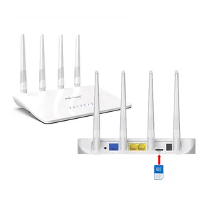 Draagbare Router Wifi 3G 4G Met 300Mbps Draadloze N 4G Lte Router Sim Card Slot 4G Router Wifi Draadloze