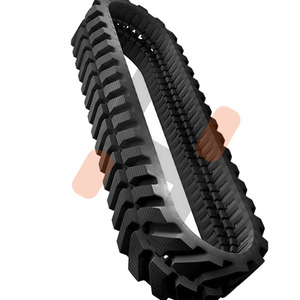 Экс30/EX17-2/EX25-1/EX35-1/EX30UR-1 резиновые гусеничные EX40UR-1 для мини-экскаватора <span class=keywords><strong>Hitachi</strong></span>, запчасти для ходовой части, поставщик превосходных деталей - Product Image 1