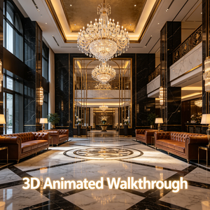 Servicio de Renderizado 3D en Tiempo Real para Diseño de Interiores de Centros Comerciales y Vídeo Animado 3D con Navegación por el Piso Completo en <span class=keywords><strong>UE5</strong></span> - Product Image 1
