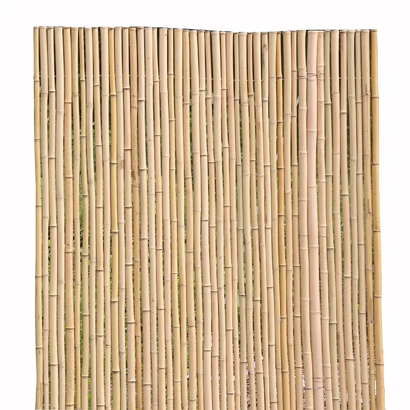Panneau de clôture en bambou, ornement de jardin de cour personnalisé, clôture de confidentialité bon marché, vente en gros