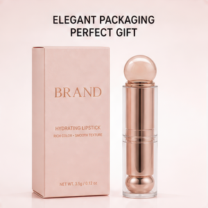 Organic Long Lasting <b>Lip</b> Gloss 3.5g Round Lid Thick Wall Round Cake Shaped Buckle Daily Makeup Custom Logo Private Label Manufac - Product Image 6