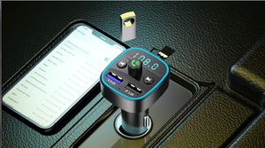 Amazon Hot Selling Car Phone Charger 3.1A Dual USB Car Kit Hands Free Calling <strong>Bluetooth</strong>-MP3 Player Wireless FM Transmitter - Product Image 3